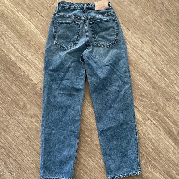 MOTHER SNACKS! Women’s High Waist Double Stack Ankle Denim Sz 24 EUC - Picture 10 of 11
